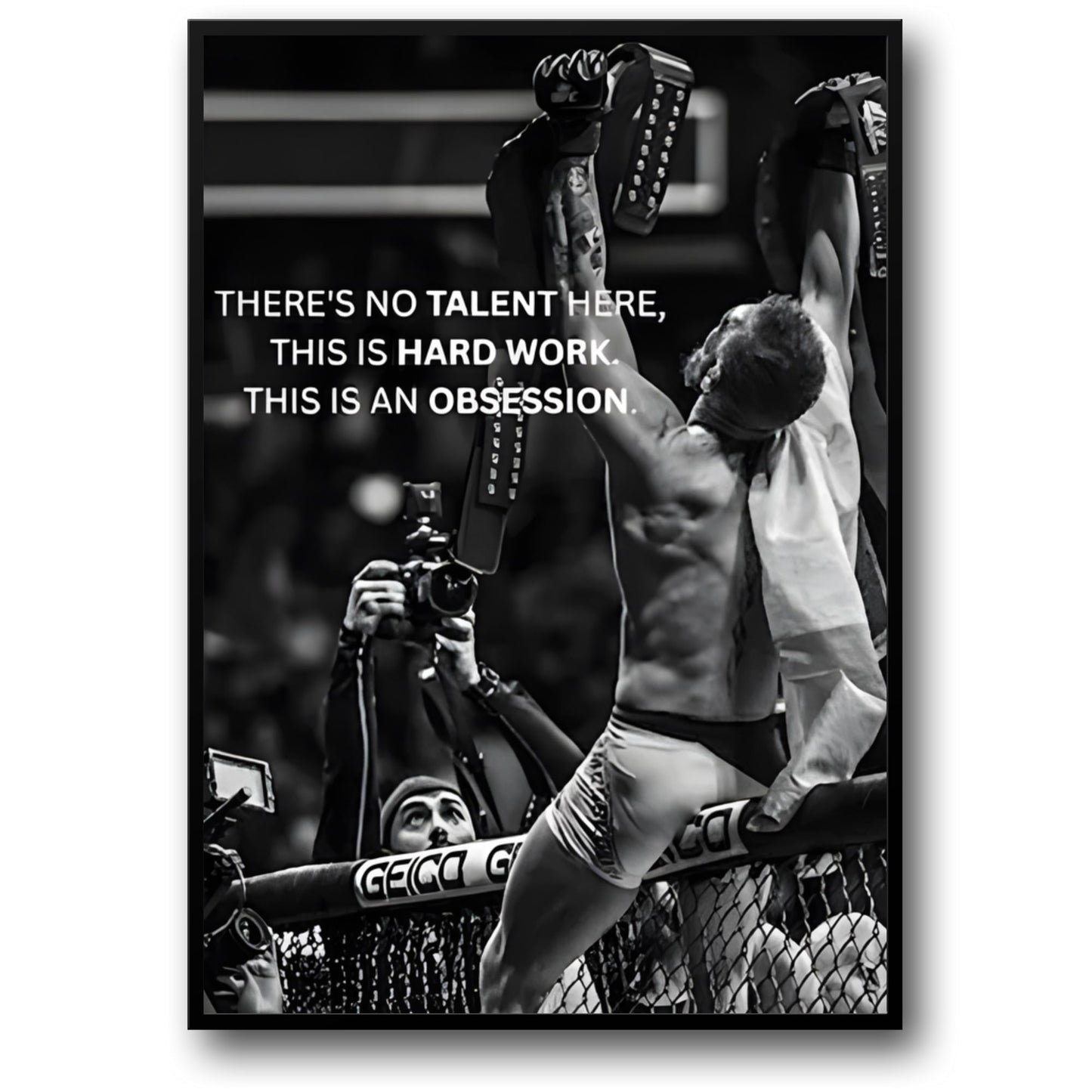 Conor McGregor Quote | Gym Decor | UFC Motivation