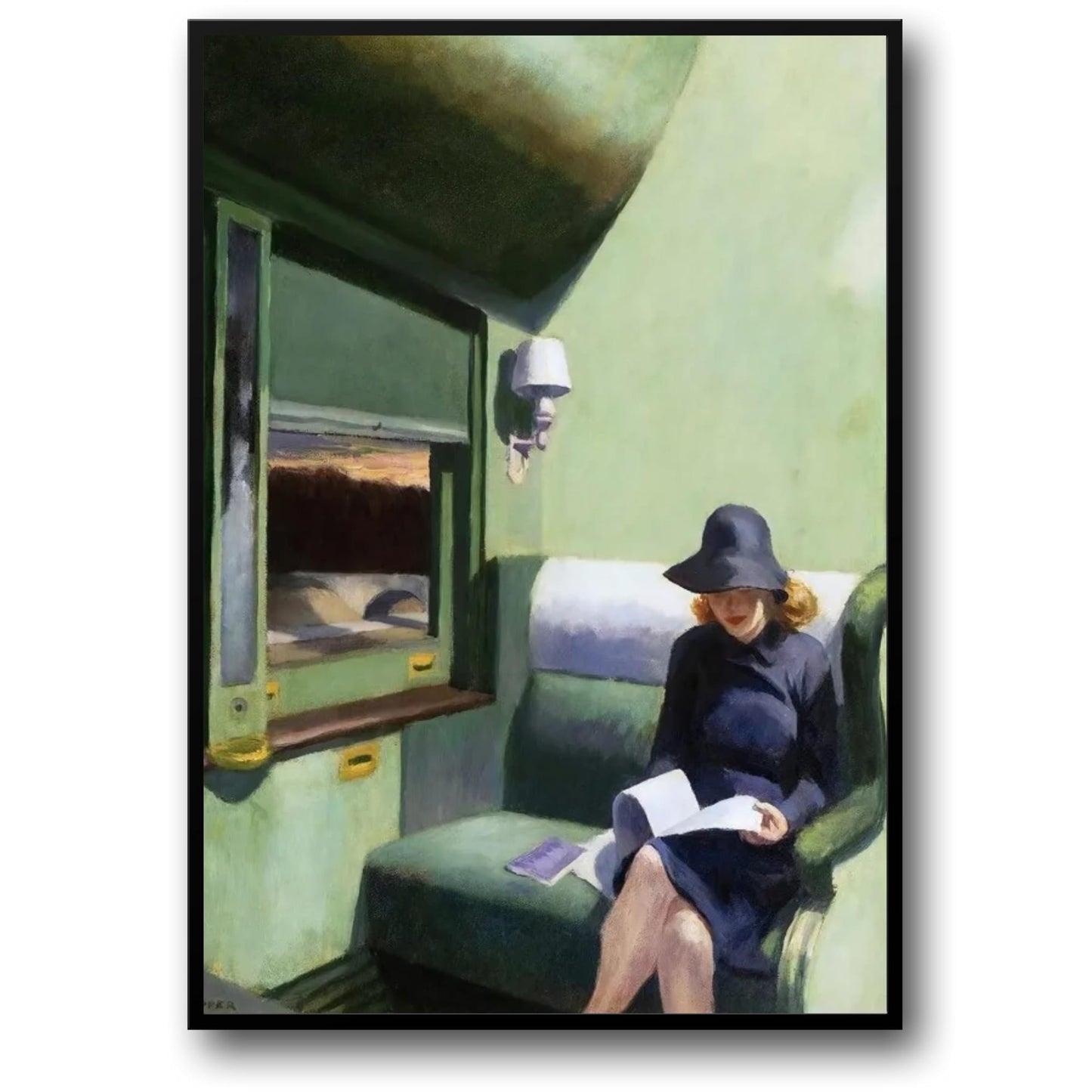 Edward Hopper | Solitude in Transit