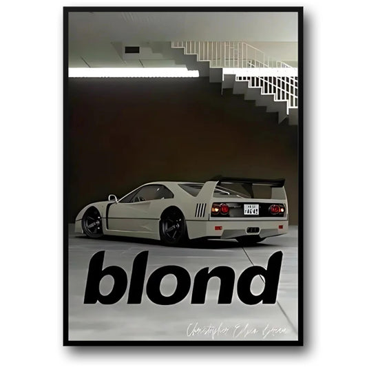 Blond Music Album Visual Artwork