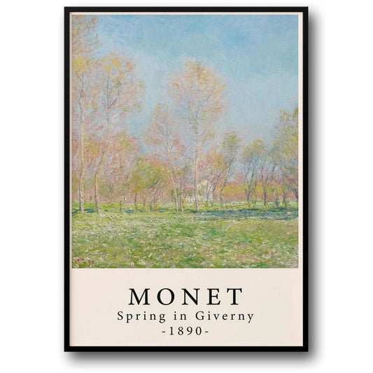 Claude Monet | Spring in Giverny Impressionist