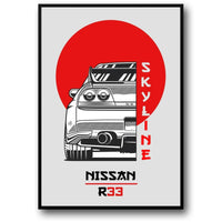 NISSAN SKYLINE R33