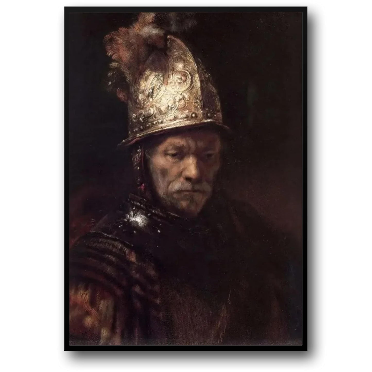 Rembrandt | The Man with the Golden Helmet | Classic Art Reproduction