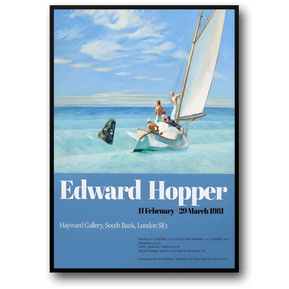Edward Hopper | Ground Swell | Vintage Artwork