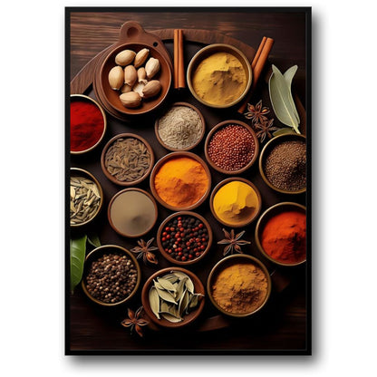 Warm Kitchen Vibes | Spice Themed Culinary Decor