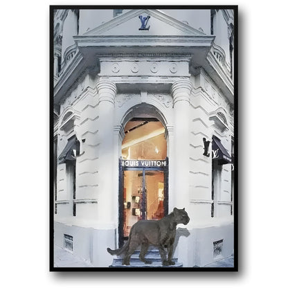 Louis Vuitton Panther | Paris Fashion Silhouettes