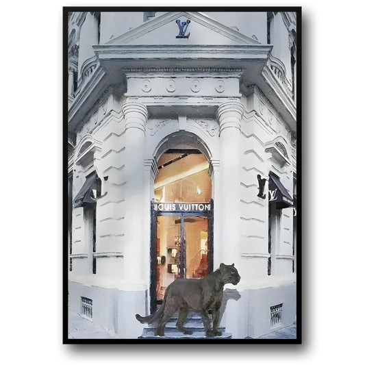 Louis Vuitton Panther | Paris Fashion Silhouettes