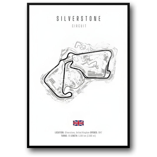 Silverstone F1 | Race Track Blueprint