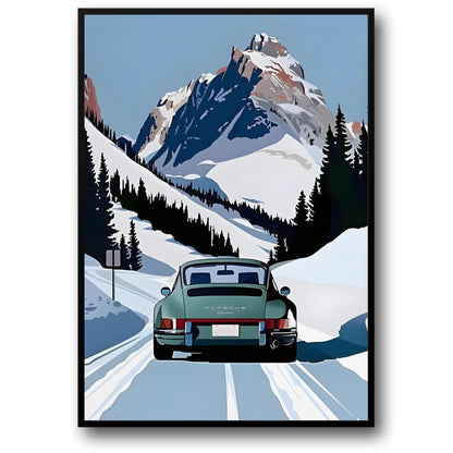 Classic Porsche | Alpine Winter Drive
