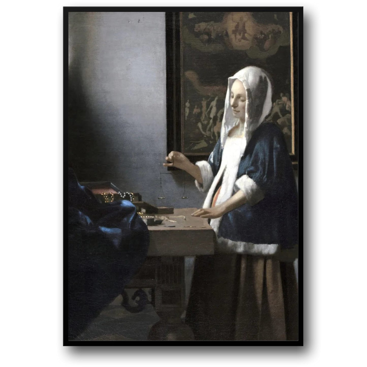 Vermeer's Woman Holding a Balance | Classic Art