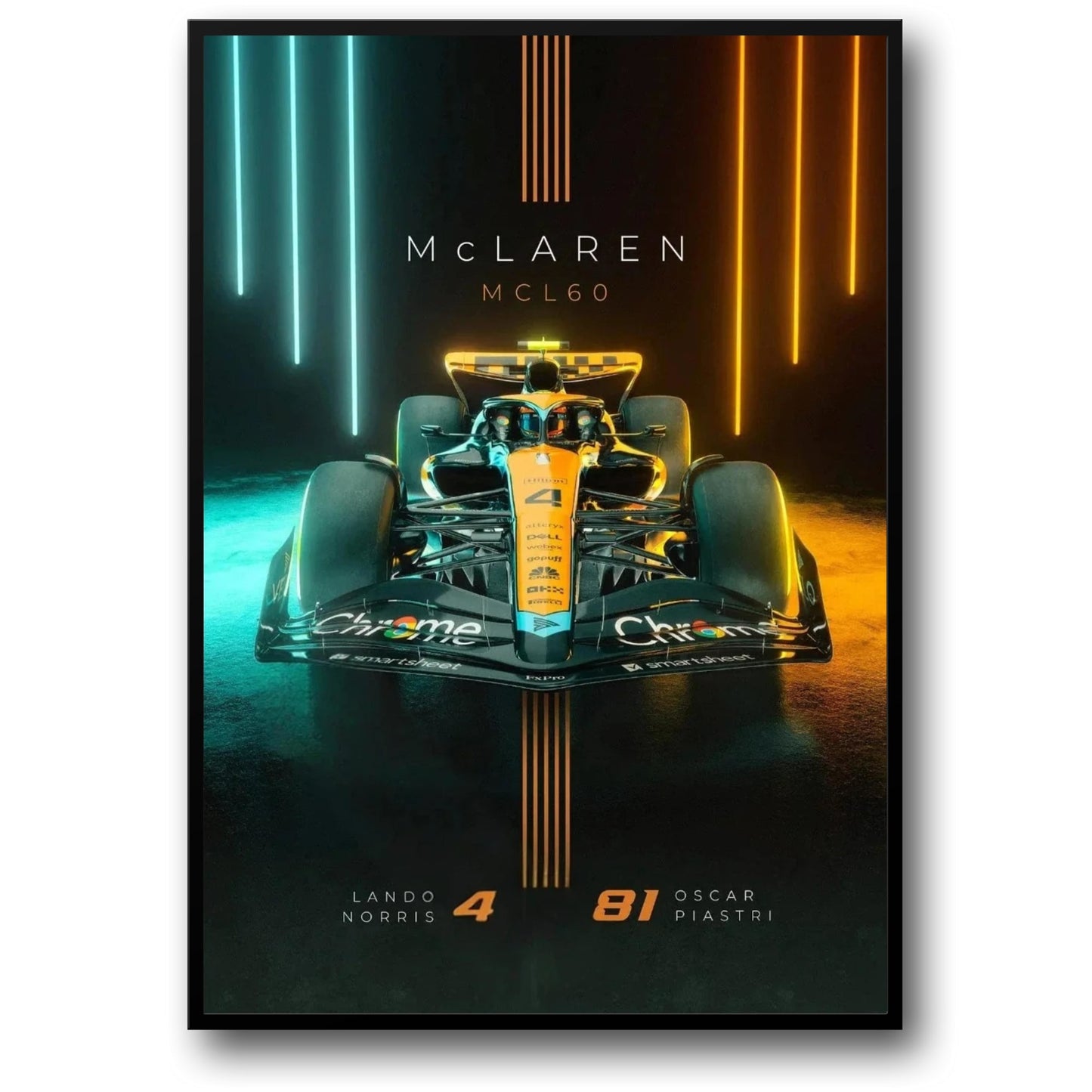 Lando Norris & Oscar Piastri | 2023 McLaren F1 Team