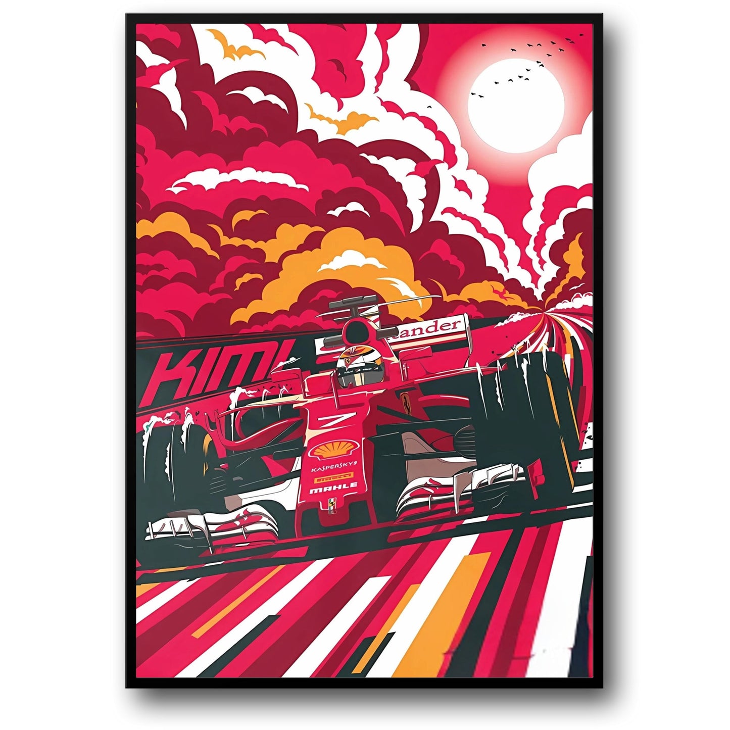 Kimi Raikkonen | Formula One Vector Art