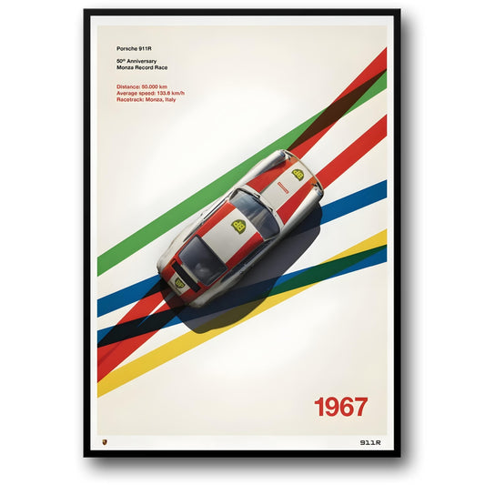 Porsche 911R | 1967 Monza Race | 50th Anniversary