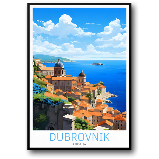 Dubrovnik Scenic View | Iconic European Landmarks