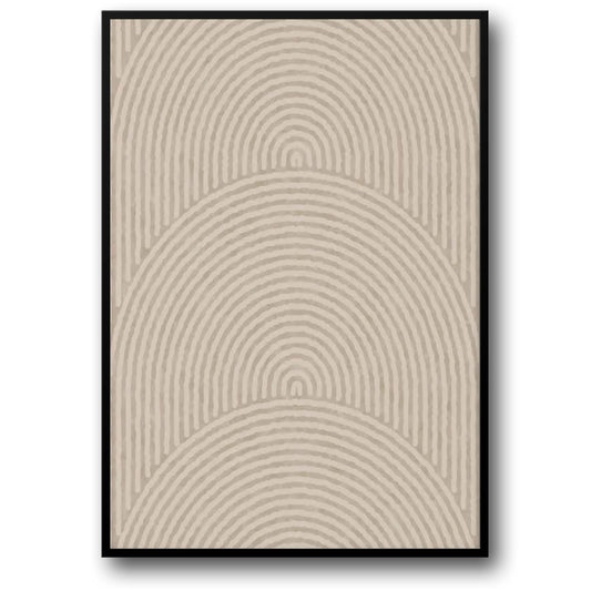 Subtle Geometry | Minimalist Geometric Art | Modern Aesthetic Wall Poster | Home Decor | Visual Artwork for Living Room