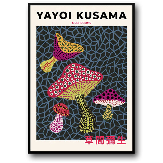 Yayoi Kusama | Mushrooms Design | Garden-Inspired