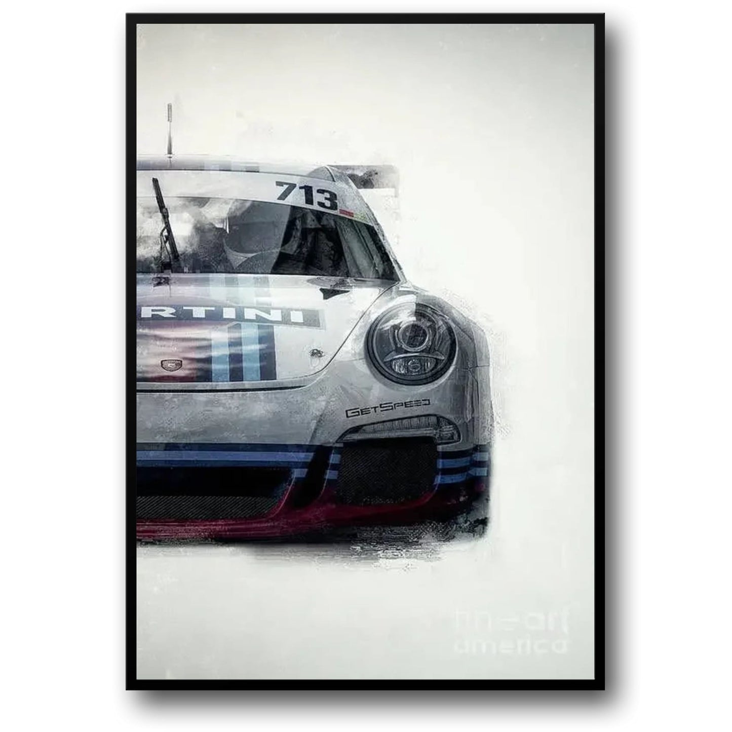 Martini Racing | Modern Sports Car | Vibrant Design