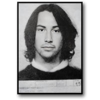KEANU REEVES: ICONIC MUGSHOT