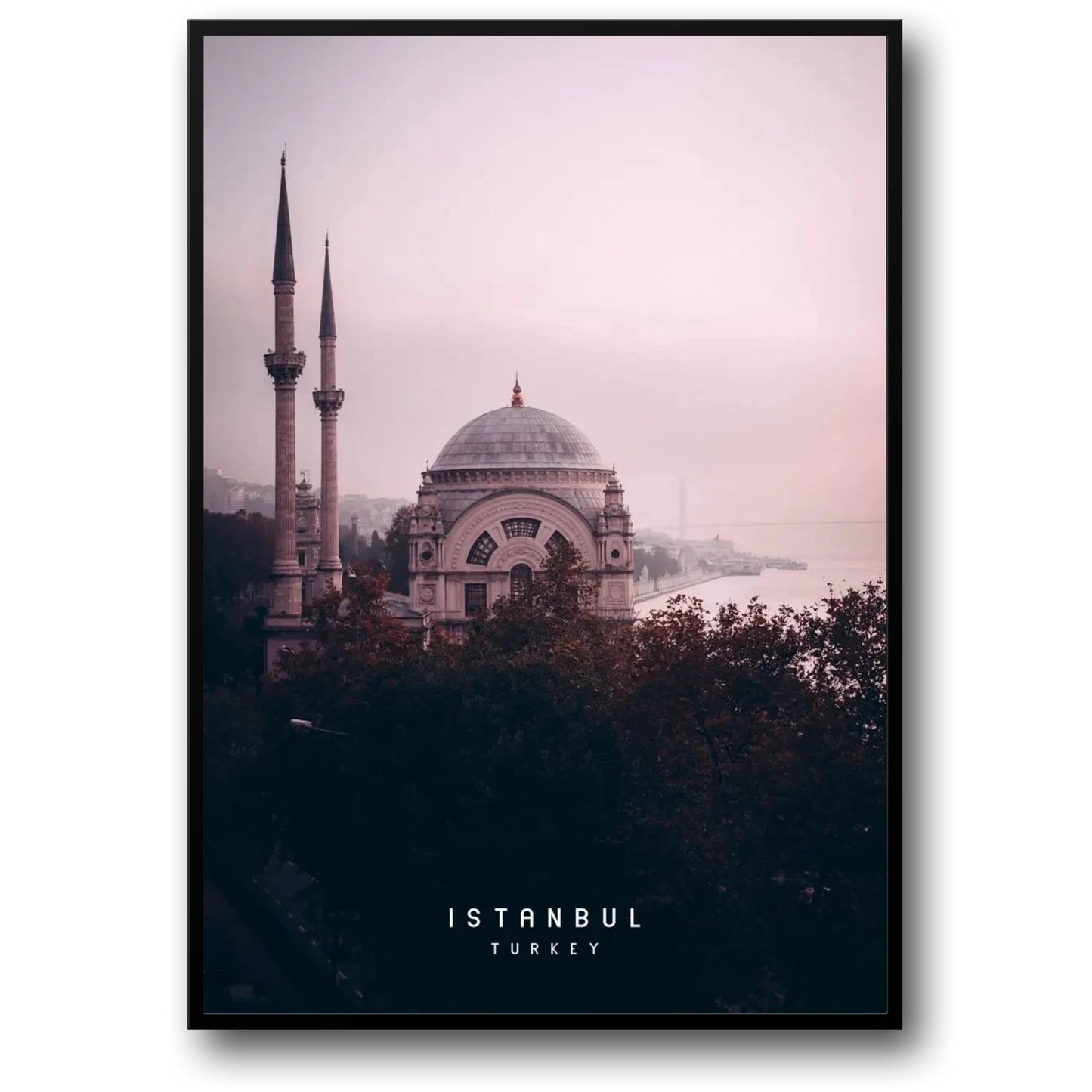 Dolmabahçe Mosque | Scenic Bosphorus | Tranquil Morning