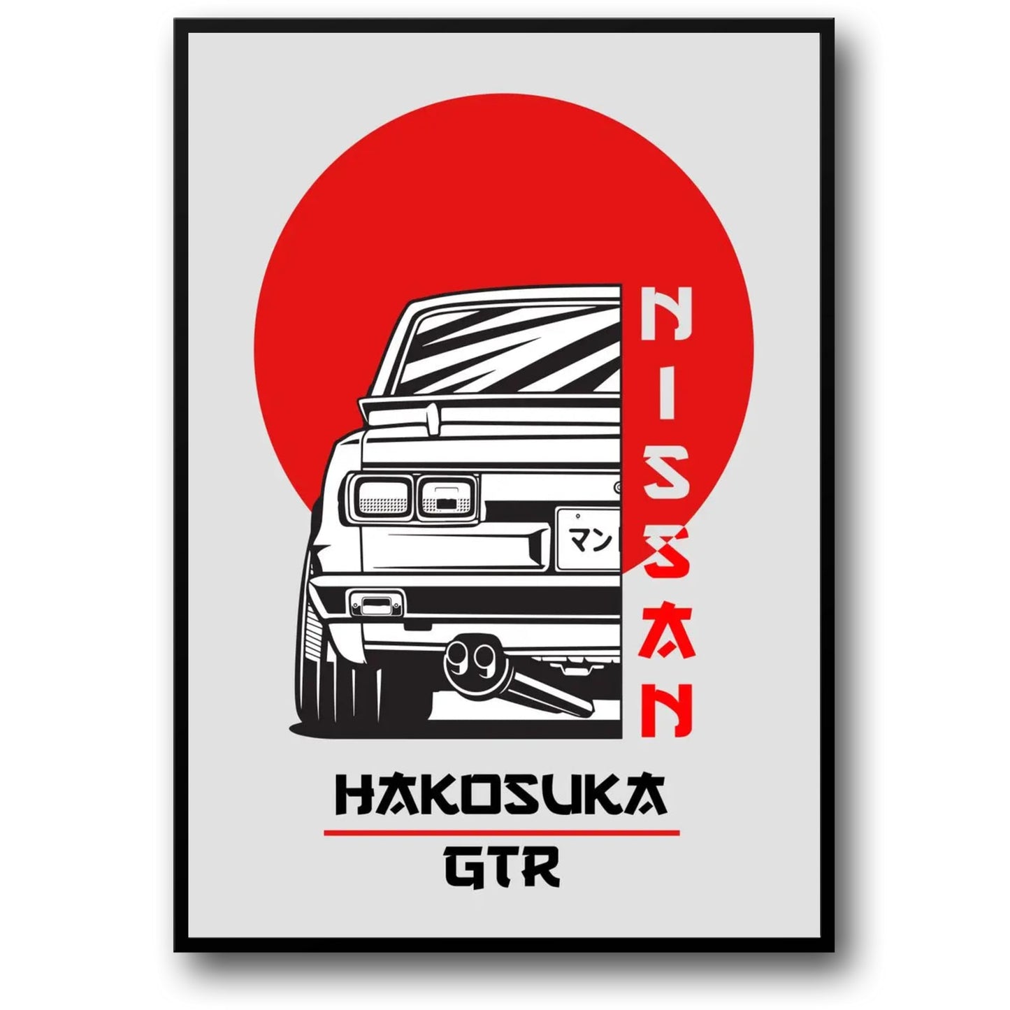 Nissan Hakosuka GTR | Classic Japanese Car Art