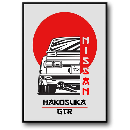 Nissan Hakosuka GTR | Classic Japanese Car Art