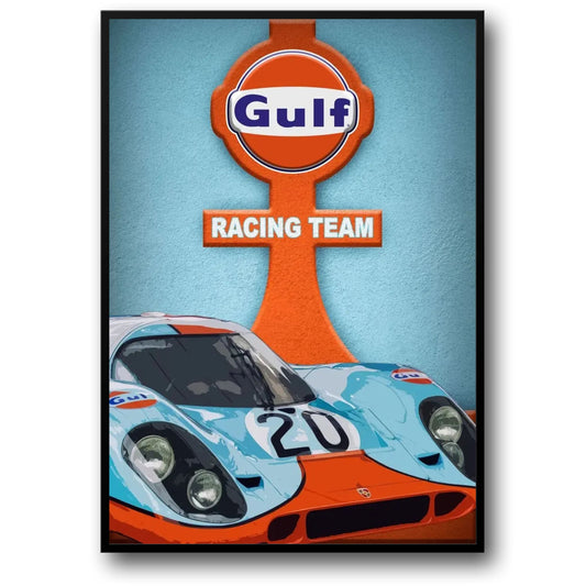 Porsche 917 | Iconic Gulf Livery | Vintage Racing