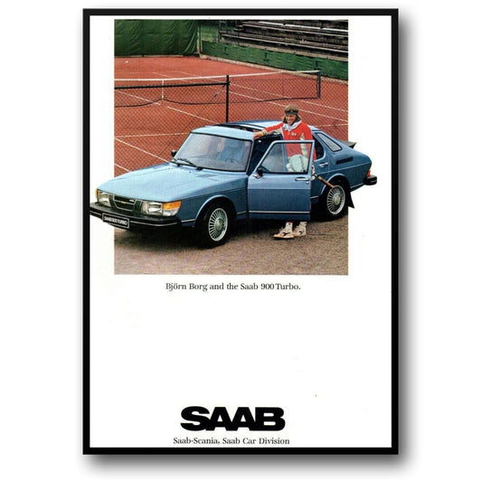 Saab 900 Turbo | Bjrn Borg | Vintage Saab