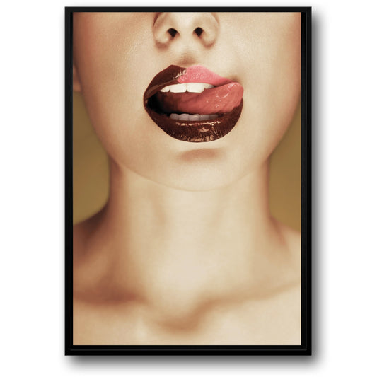 Chocolate Art Print | Decorative Wall Poster | Home Decor | Food-Themed Poster | Kitchen or Dining Room Decoration
