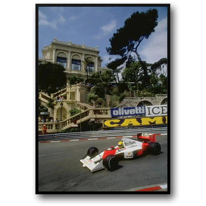Vintage Monaco F1 | Ayrton Senna MP4/5