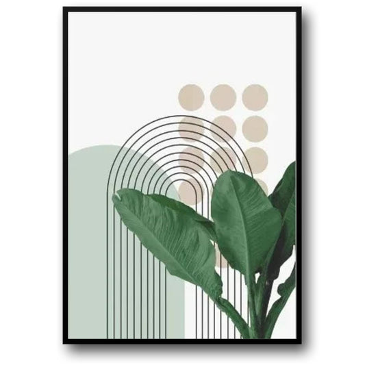 Geometric Floral | Modern Botanical Harmony