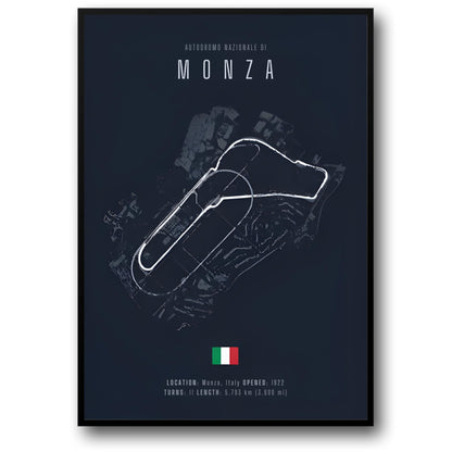 Monza F1 Circuit | Racing Track Layout
