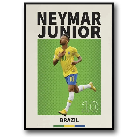 Neymar Junior Soccer Art
