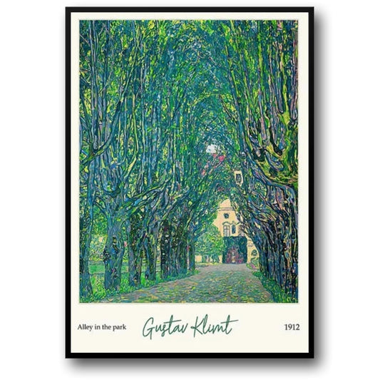Klimt | Avenue to Schloss Kammer | Fine Art Landscape
