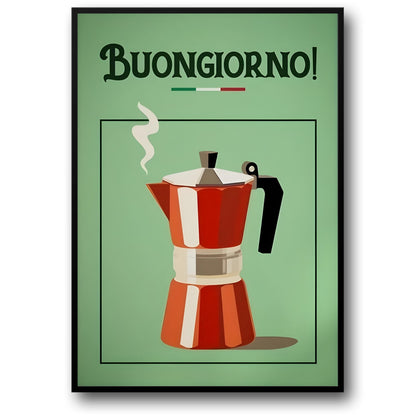 Buongiorno! | Vintage Italian Coffee Can