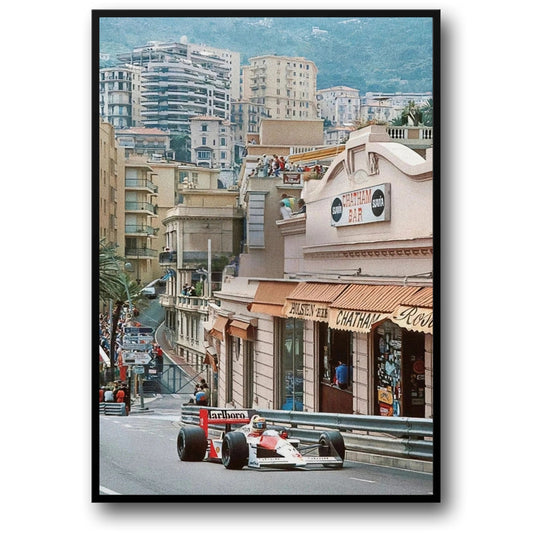 Monaco F1 | Ayrton Senna & Alain Prost | Vintage Racing