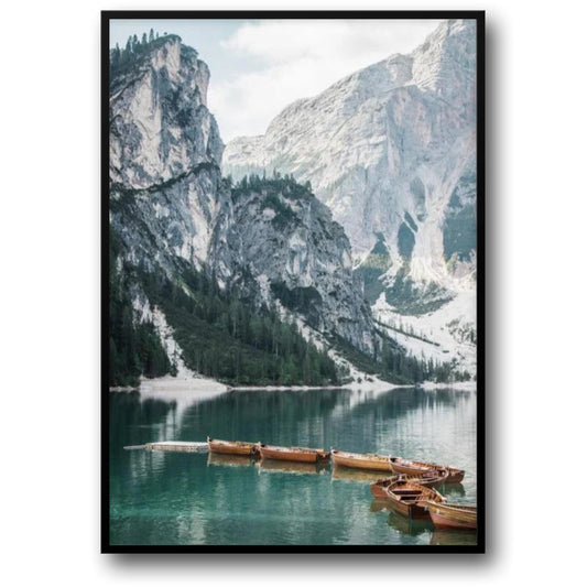 Braies Lake 2 | Nature poster | Ice Lake