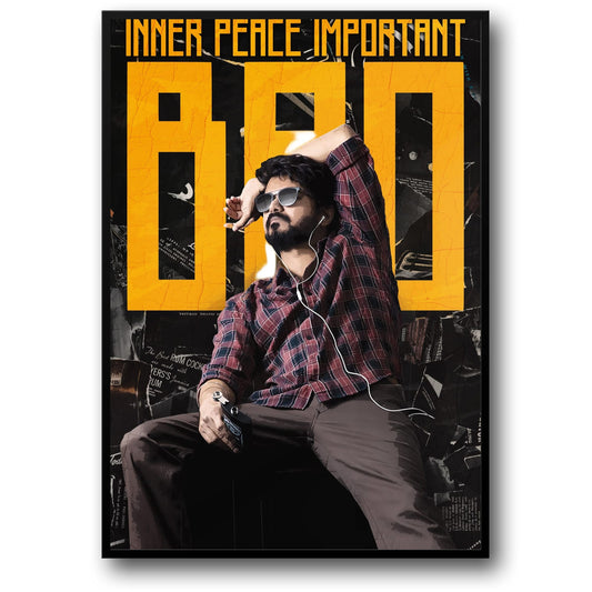 Inner Peace Important BRO X JD | Kollywood | Movie Posters