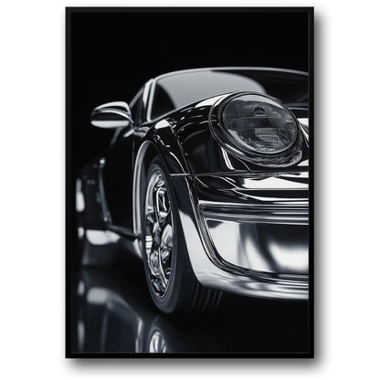 Black Sports Car | Futuristic Design