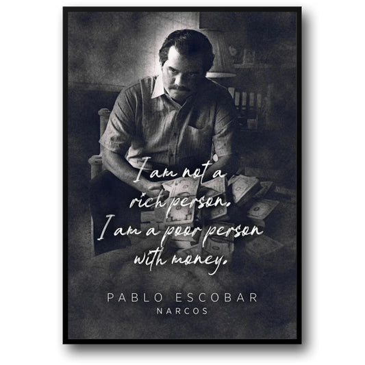 Pablo Escobar | Iconic Drug Lord Art