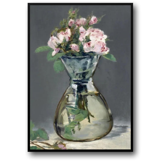 Light Pink Roses | Impressionist Floral
