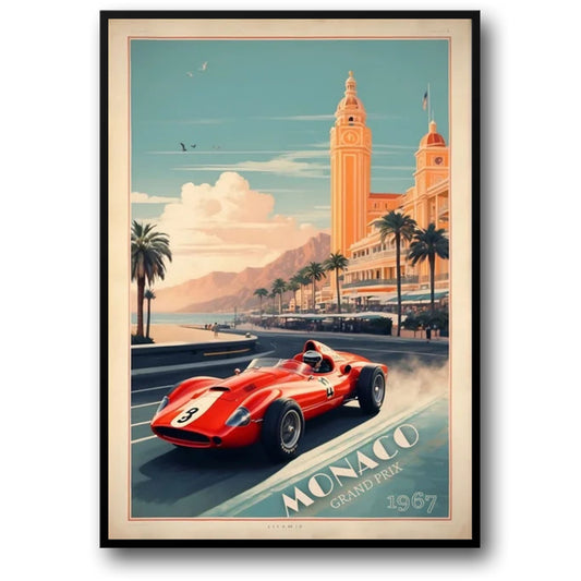 Vintage Motorsport Poster Vintage Racing Posters Collection Wall Art Canvas Painting Retro Bar Home Room Decoration Mural Gifts