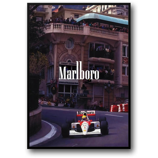 Vintage Monaco F1 | Ayrton Senna McLaren MP4/8