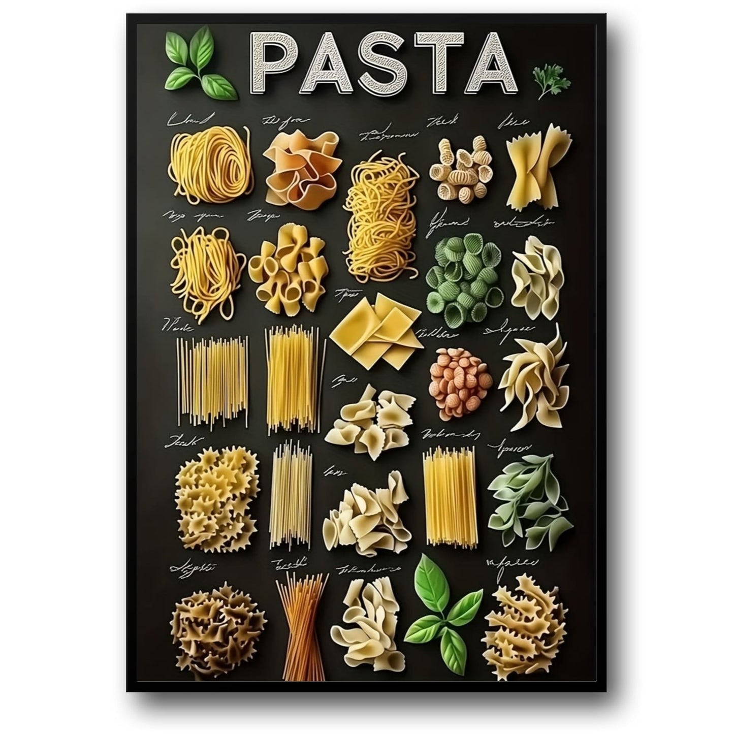 Vintage Kitchen | Pasta Art