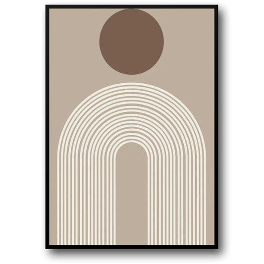 The Spatial Rhythm of Silence | Abstract Poster | Modern Wall Art | Home Decor | Artwork | Visual Display for Living Room or Office Decor