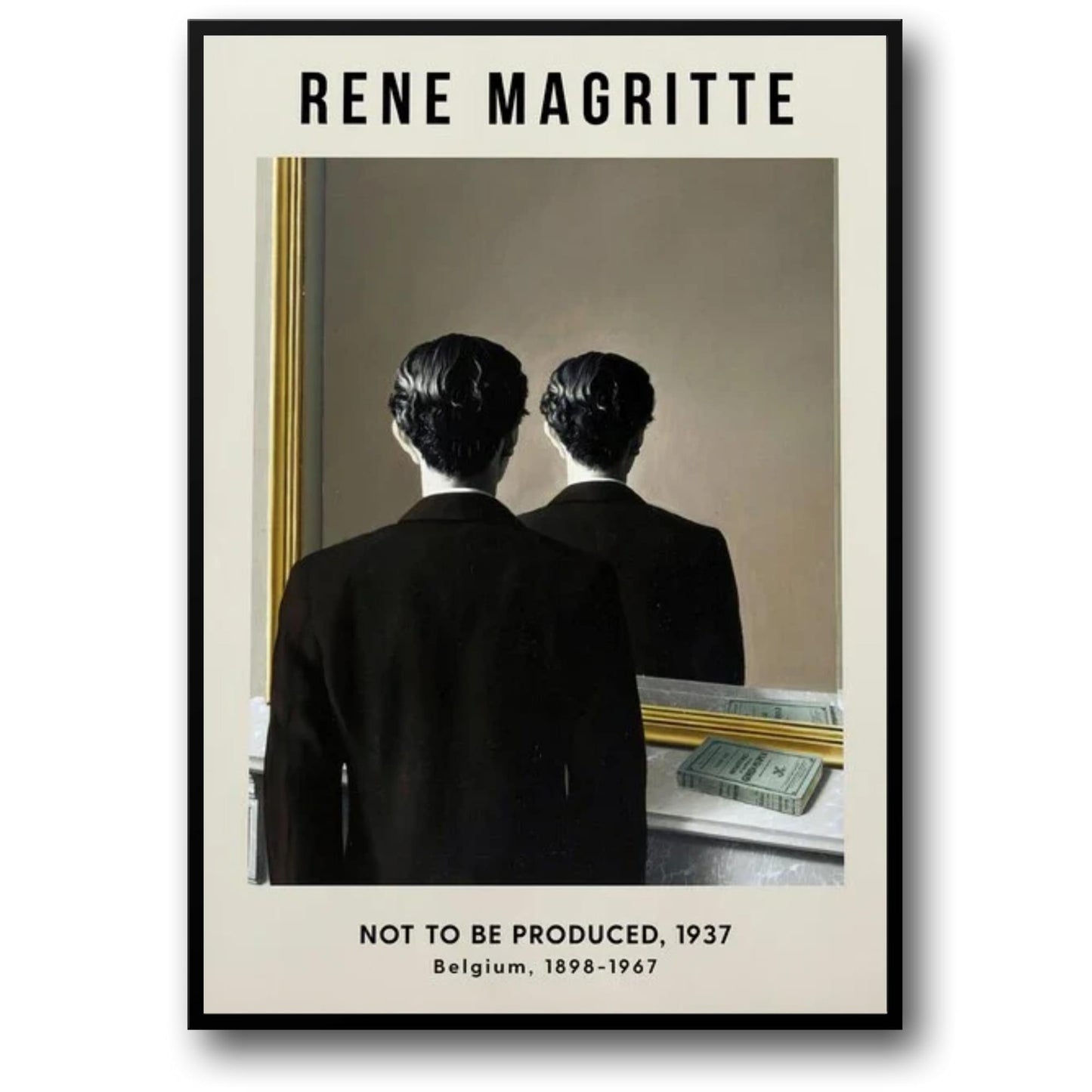 Rene Magritte | Surrealism | Not To Be Reproduced | 1937