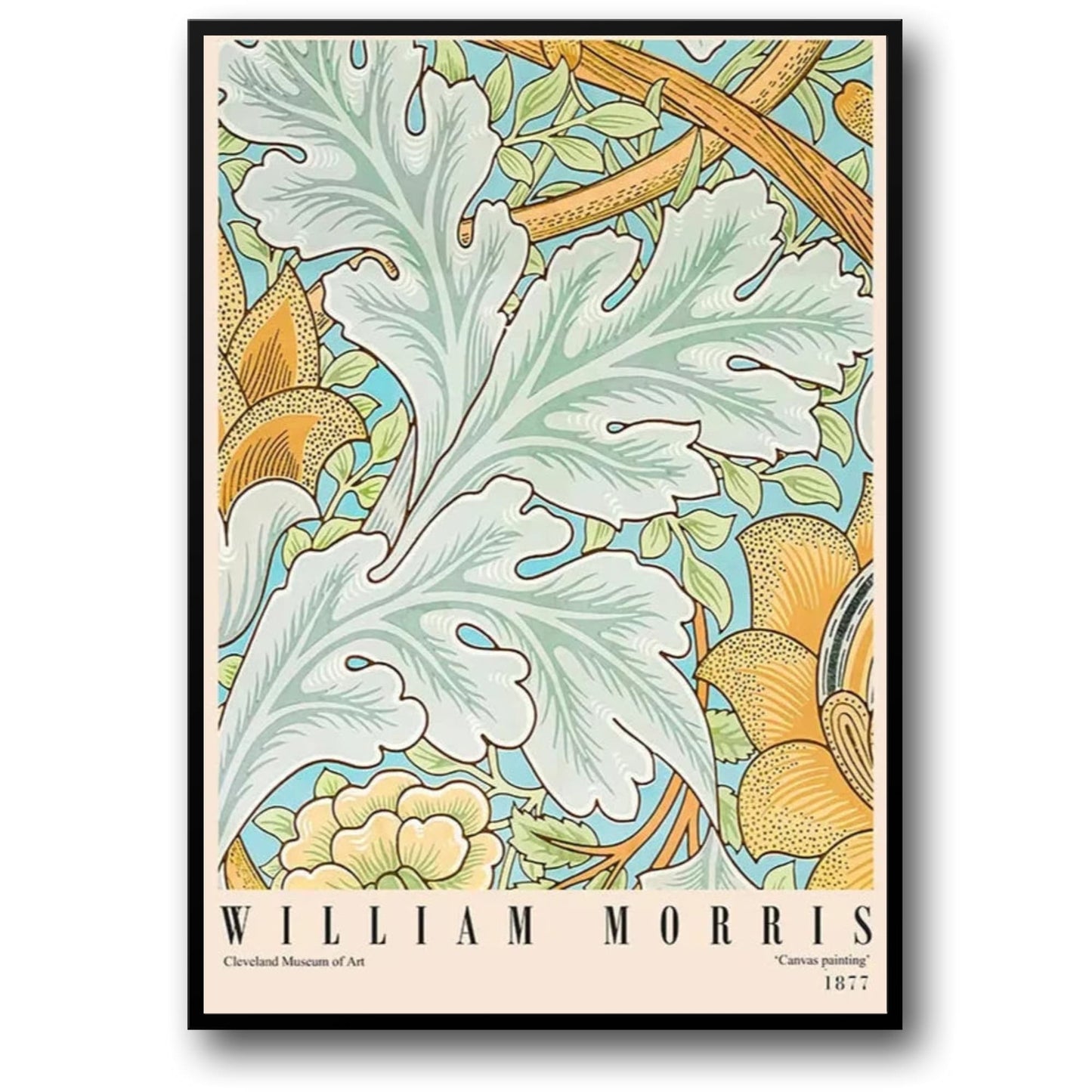 William Morris | St. James Pattern | Vintage Botanical