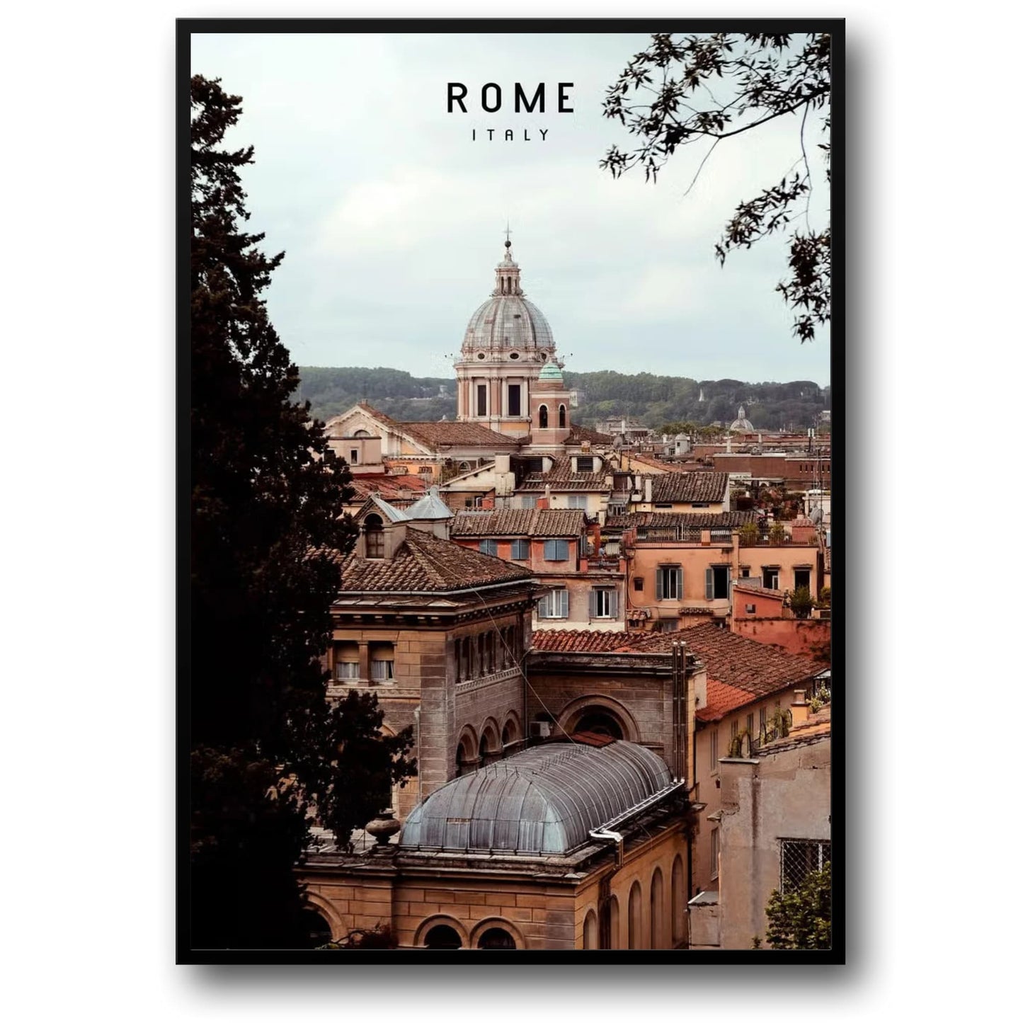 Rooftop Views of Rome | Urban Landscape