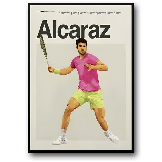 Carlos Alcaraz | Modern Tennis Art