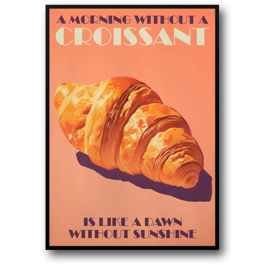 70s Vintage | Morning Without Croissant | Retro Decor