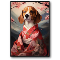 Beagle | Spring Blossom Floral