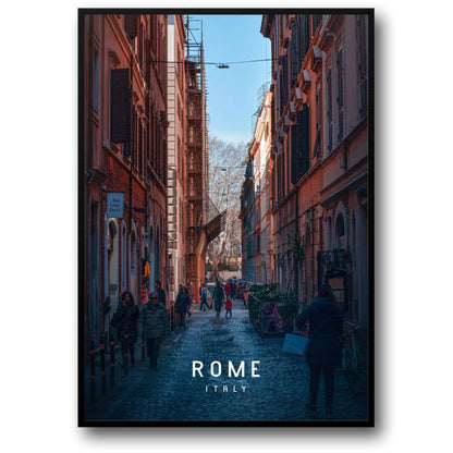 Busy Street Scene | Rome | Vibrant Urban Energy